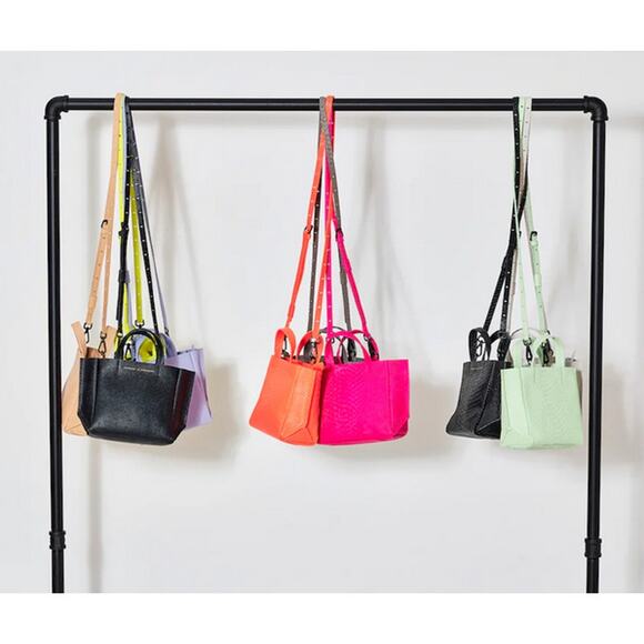 Ampersand as Apostrophe Micro-Tote / Black Python NWT - Picture 5 of 5